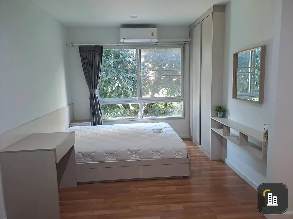 V Condo Ladkrabang for sale. Ready to move in, 2nd floor, garden view. Comes with amenities. Buy now! Don't miss out!