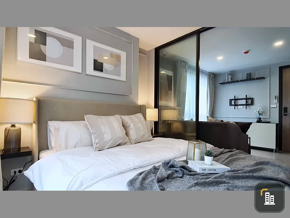 For sale or rent: The Belgravia @ Ratchada-Ladprao 15. Beautifully decorated, stylish unit, perfect for living. Don't miss out!