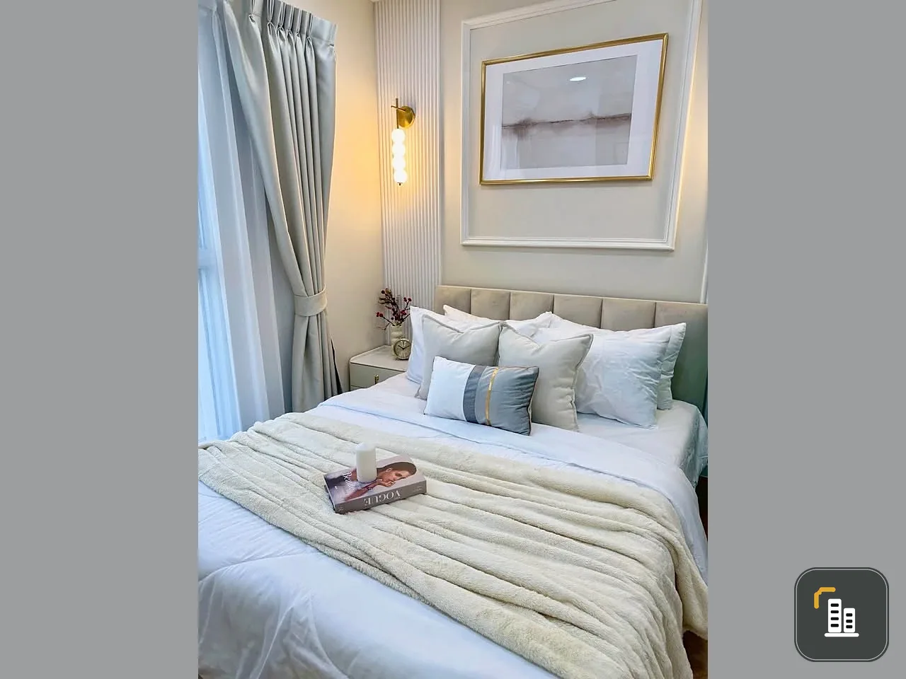 Selling A Space Me Bangna. Beautiful high-floor unit with a spacious and comfortable view. Stunning interior design. Buy now!
