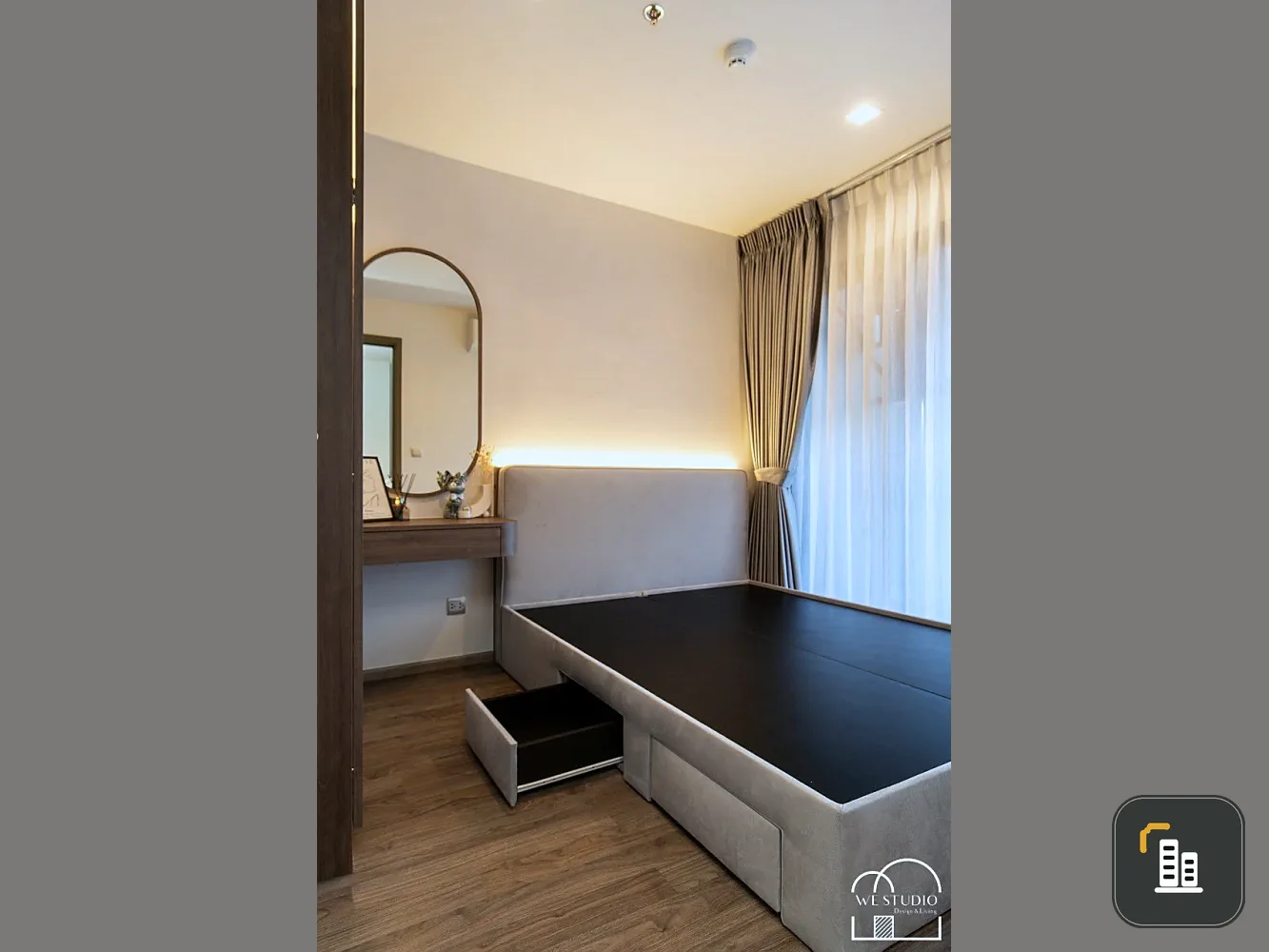 Selling Life Ladprao Valley, 1 bedroom plus unit, 7th floor, BTS view, fully furnished. Don't miss out!
