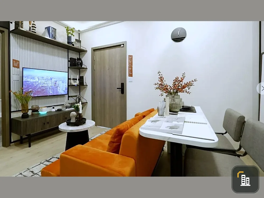 Selling down payment for Metris District Ladprao, 24th floor, North facing, prime location. Book now! Don't miss out!