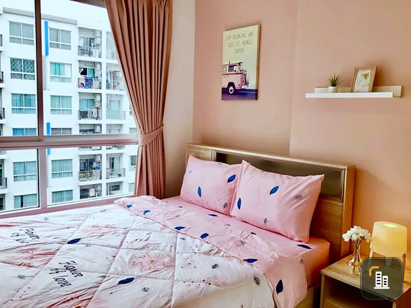For sale. The Niche ID Bang Khae. The room is very beautiful. Fully furnished + electrical appliances Super convenient, buy it.