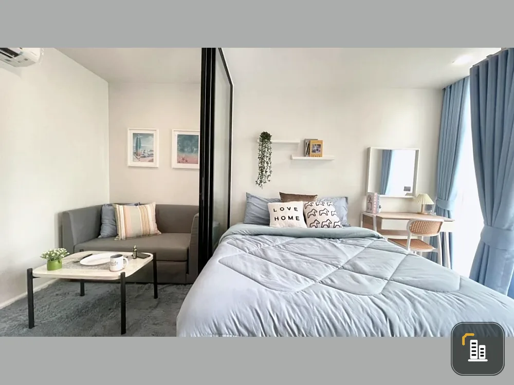 For rent: IVORY Ratchada 32, 8th floor, fully furnished unit, very livable. Book now! Limited time offer!