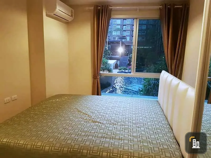 It has arrived. For rent Metro Luxe Kaset, big room, pool view, can't hurry anymore.
