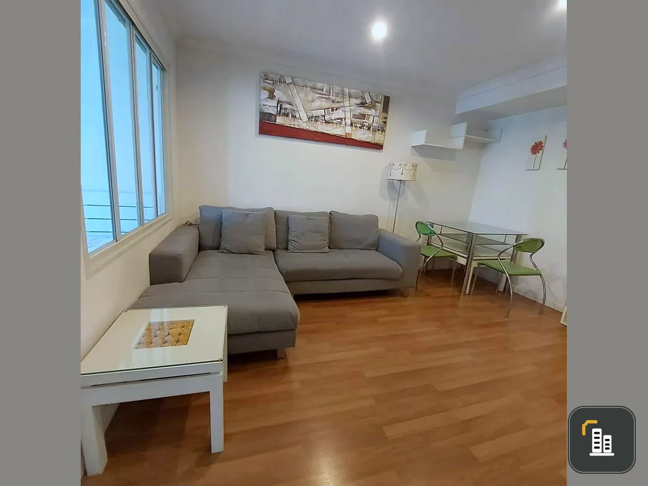 Selling a fully furnished, ready-to-move-in unit at Lumpini Place Narathiwat-Chaophraya, 15th floor. Book now! (Hurry!)