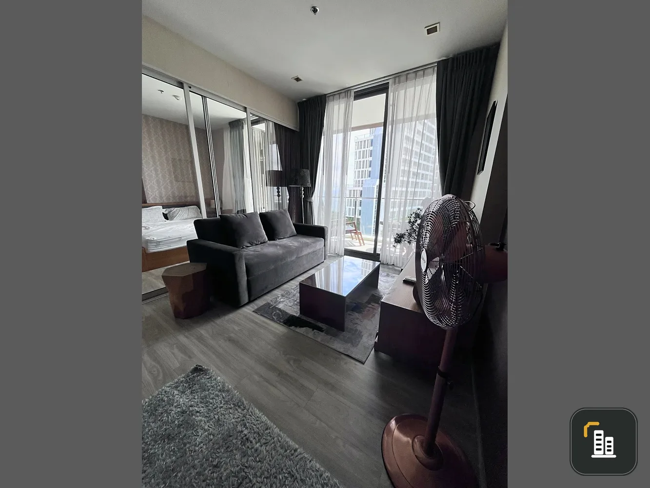 For rent: Baan Plai Haad, upper floor unit with spacious living area and fully furnished. Grab it now!