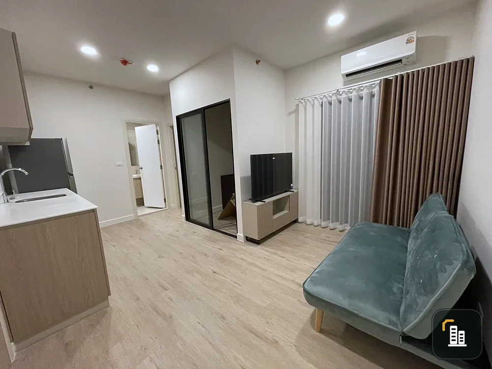 Condo for rent, 30th floor, corner unit, Xim Suksawat - Rama 3 project. Unobstructed view, fully furnished, ready to move in.