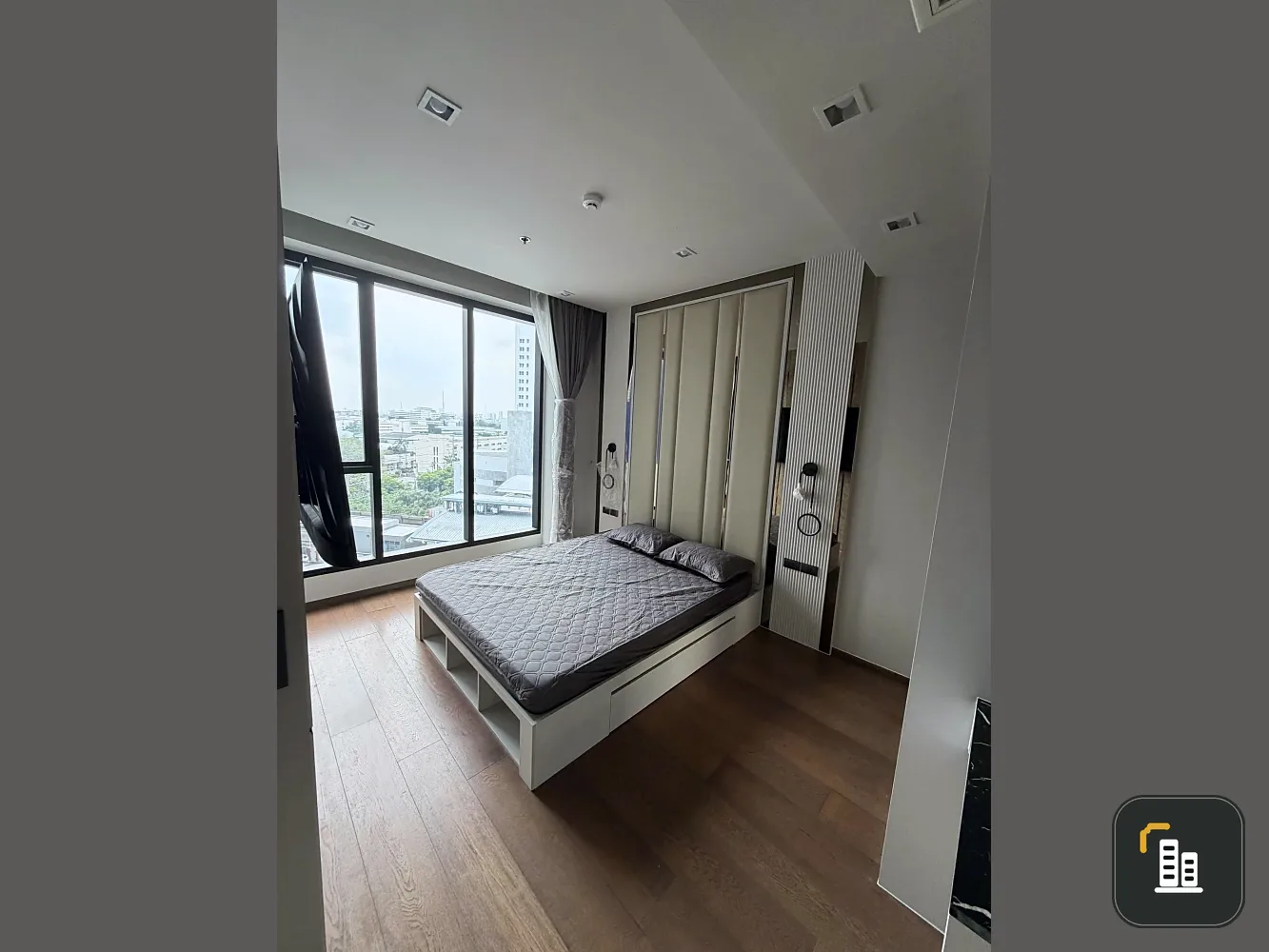 For rent: Ideo Q Victory, beautifully decorated unit with full built-in furniture and appliances. Just bring your suitcase and move in!