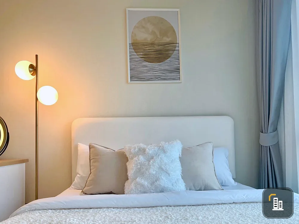 For rent: The Sky Sukhumvit, beautifully decorated room with a coordinated color scheme, fully furnished. Just bring your suitcase and move in!
