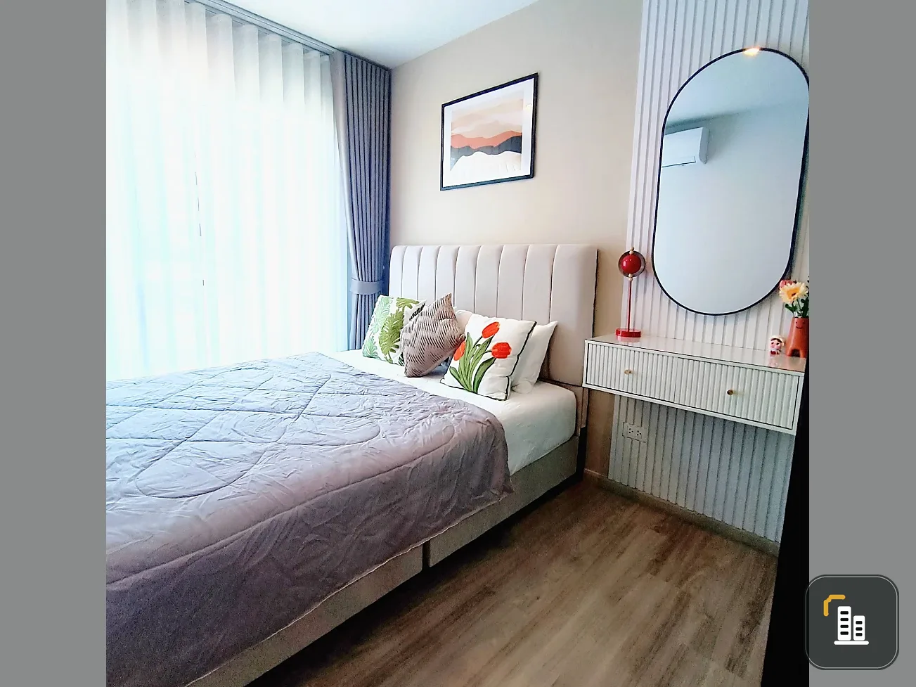 For rent: Regent Home Bangna, fully furnished and ready to move in. Complete with furniture and appliances. Don't miss out!