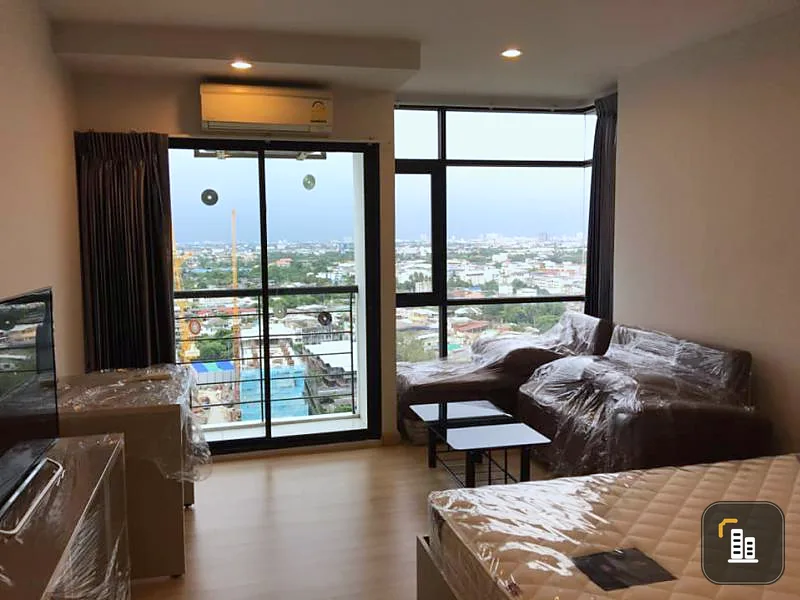 Bangkok Horizon Phet Kasem for rent, high-rise building, beautiful view, like the chilling type. Hurry up to reserve.