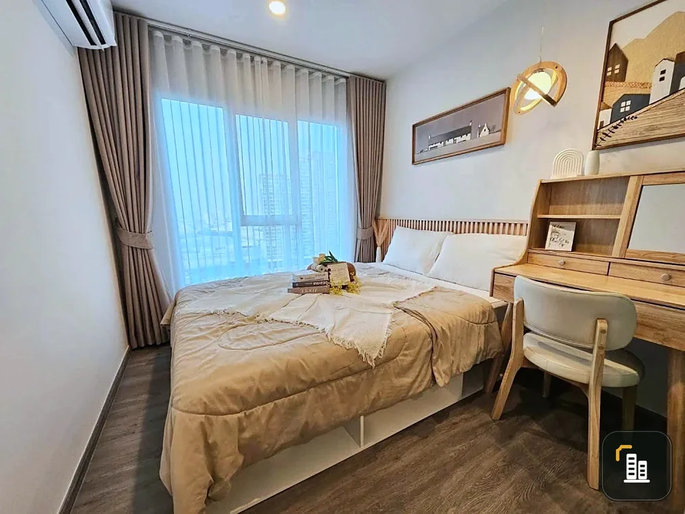 For rent: Regent Home Bangna, 24th floor, unobstructed view, beautiful room, fully furnished. Book now! (Quickly!)
