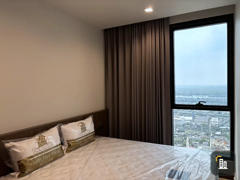 For Rent: Ideo Q Sukhumvit 36 | High Floor, River View, Rare Unit, Brand New Luxury Room!