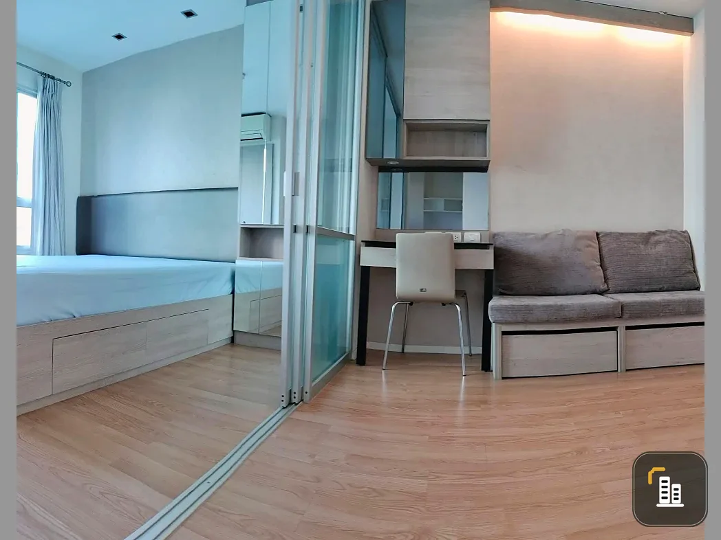 Selling a fully furnished, ready-to-move-in unit at Lumpini Ville On Nut–Phatthanakan, 4th floor. Book now!