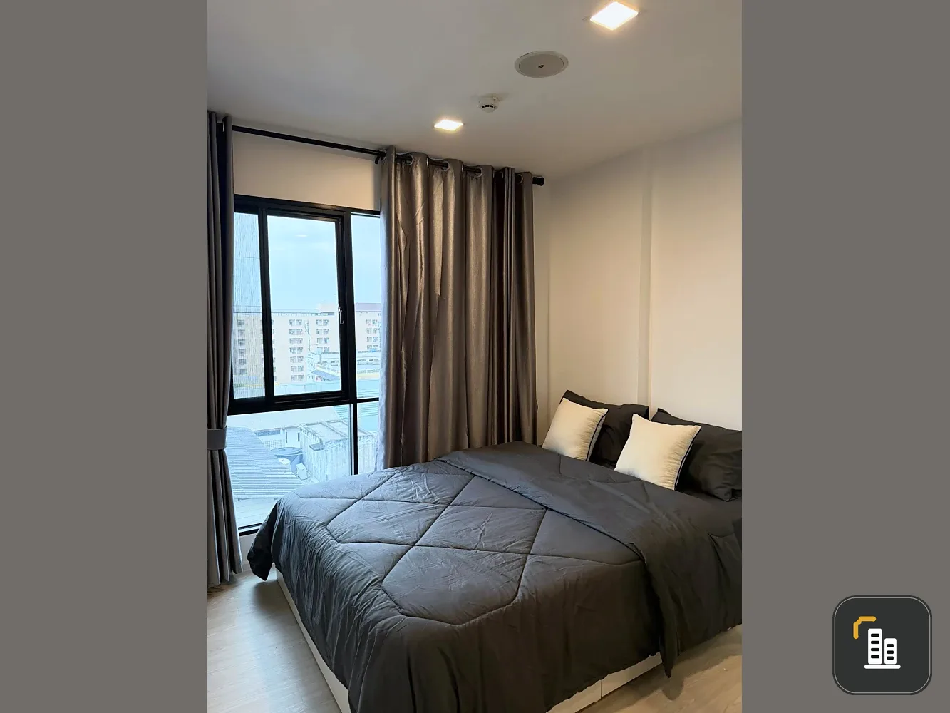 Kave Condo for rent, 8th floor. Nice room, fully furnished. Book now!