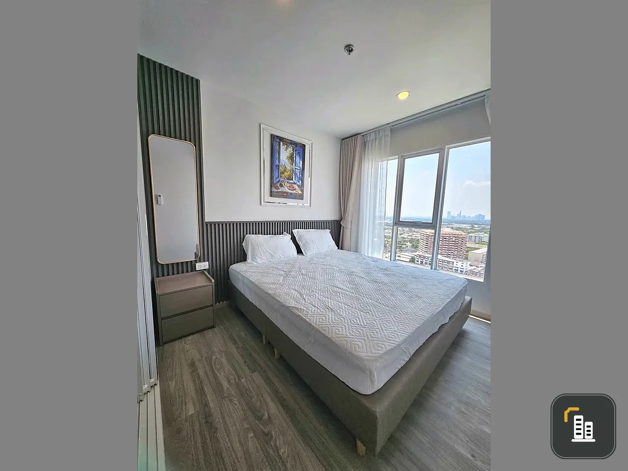 For rent: Regent Home Bangna, 1 bedroom, 1 bathroom. Decorated in a coordinated theme, fully furnished. Don't miss out!