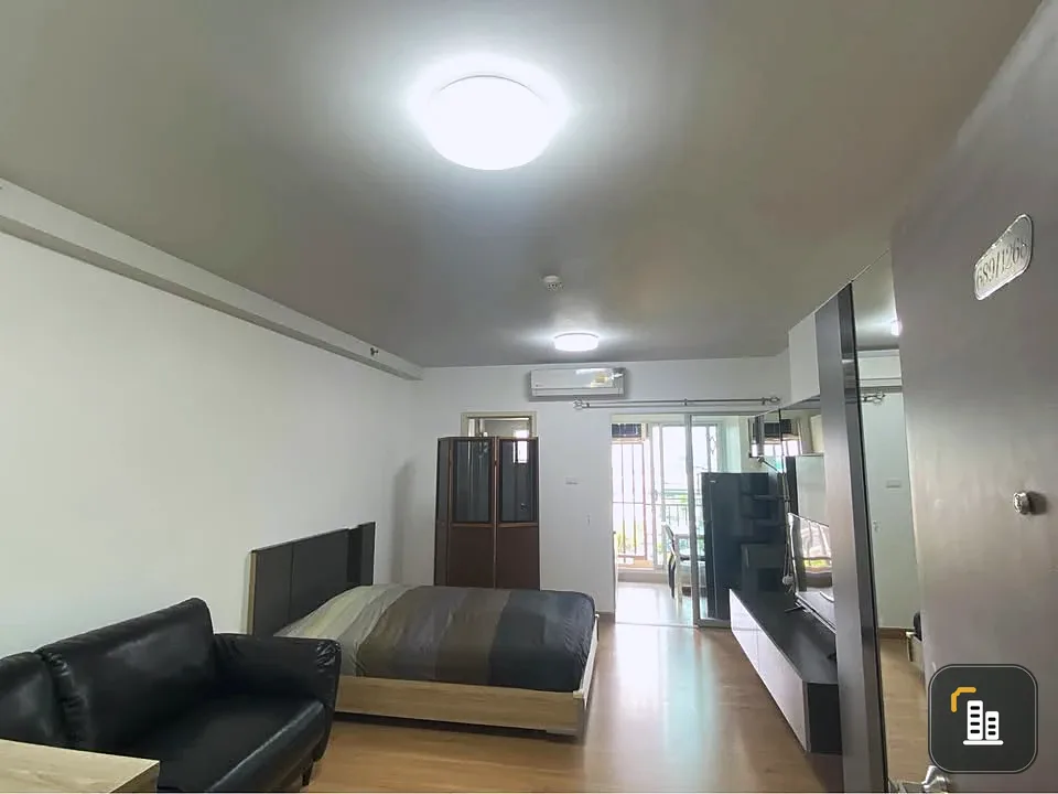 For sale: Supalai Veranda Ratchavipa-Prachachuen, 9th floor, stunning garden view, north-facing (no afternoon sun), quiet and peaceful. Book now!