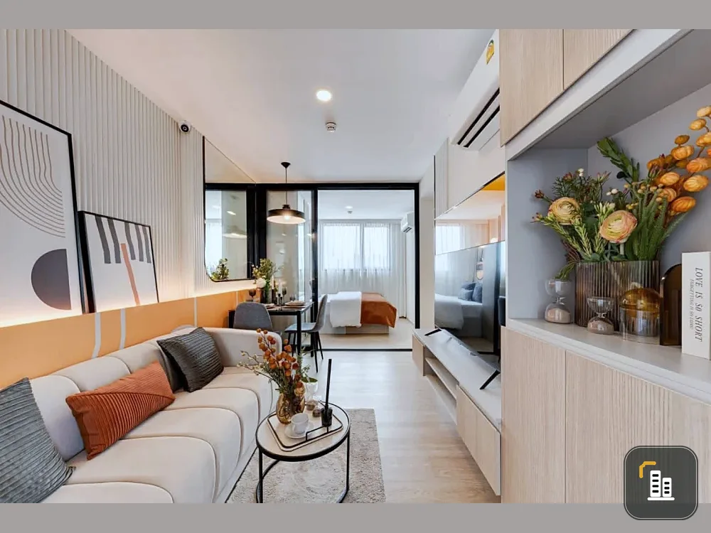 Condo for sale by owner: The Origin Sukhumvit-Praksa, 14th floor. Beautiful view overlooking Pak Nam and the observation tower. Great price. Buy now!