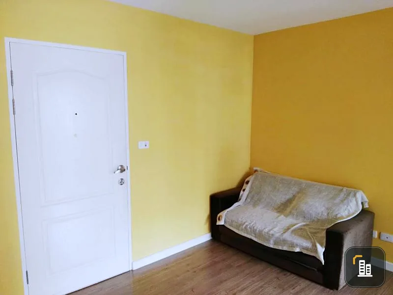 For rent ICondo (Phetkasem 39) 1 bedroom decorated in yellow, cute, do not miss.