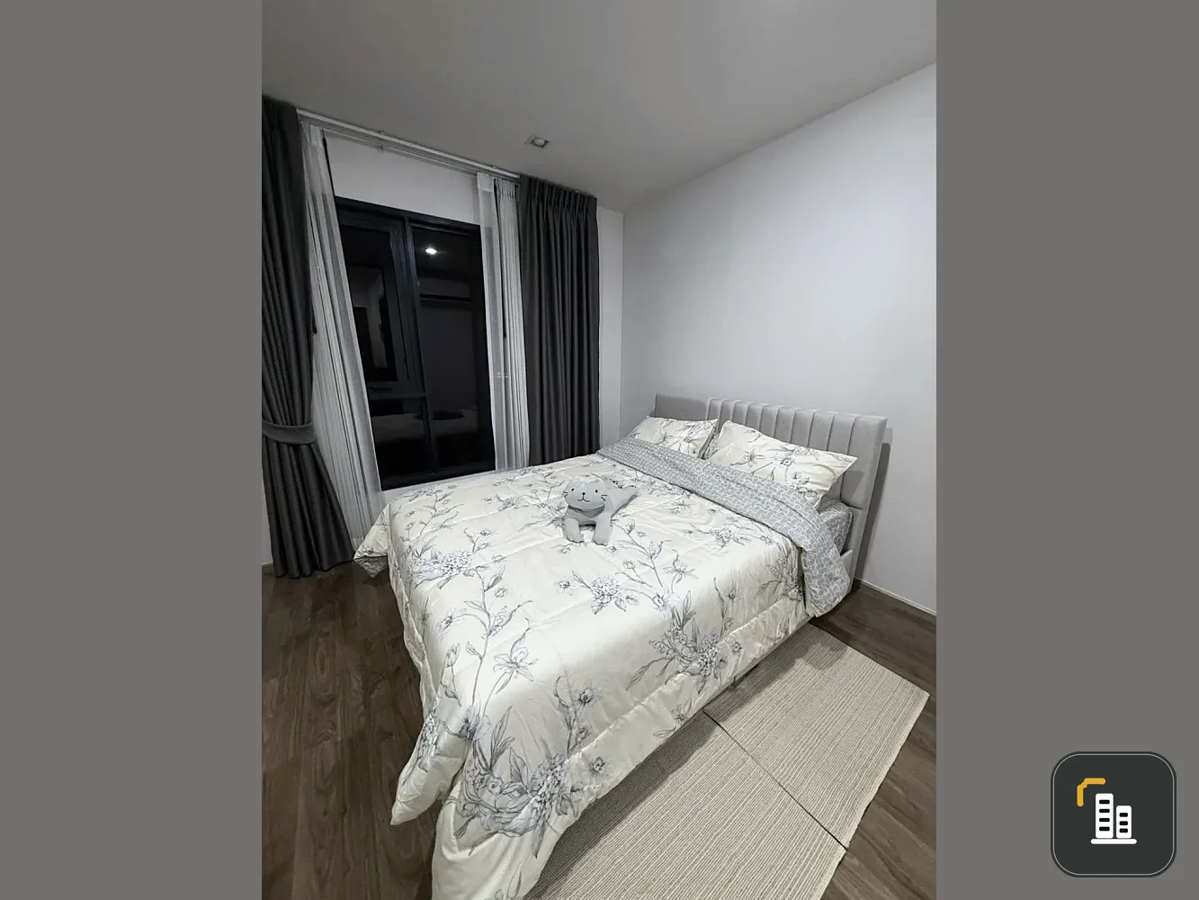 For rent: Life Ladprao Valley, studio room, high floor, garden and pool view, north facing (not hot, not direct sunlight). Don't miss out!