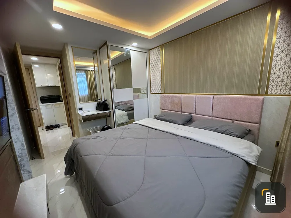 For rent: Dusit Grand Park, corner unit, low floor, fully furnished. Book now!