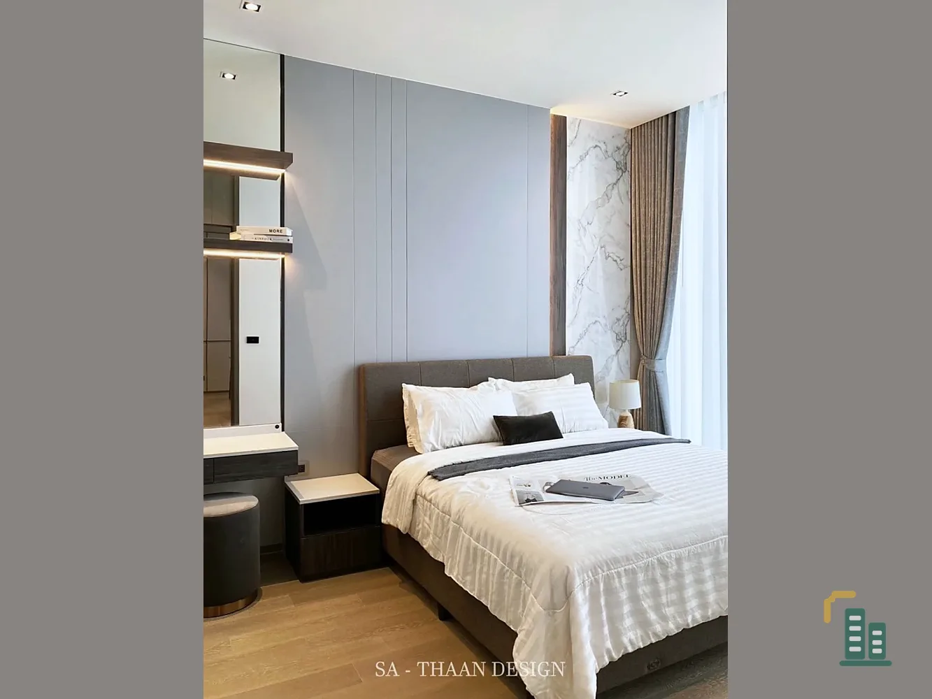 For rent: Hyde Heritage Thonglor, high floor, great view, fully furnished. Book now!