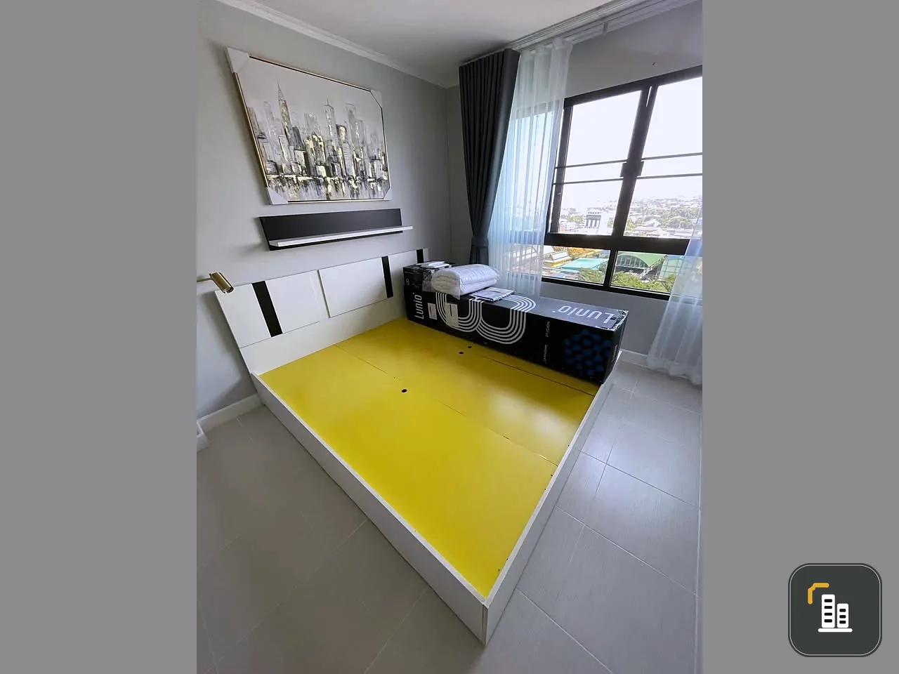 For rent: Lumpini Ville Sukhumvit 77. Corner unit with unobstructed view. Fully furnished with appliances. Ready to move in.