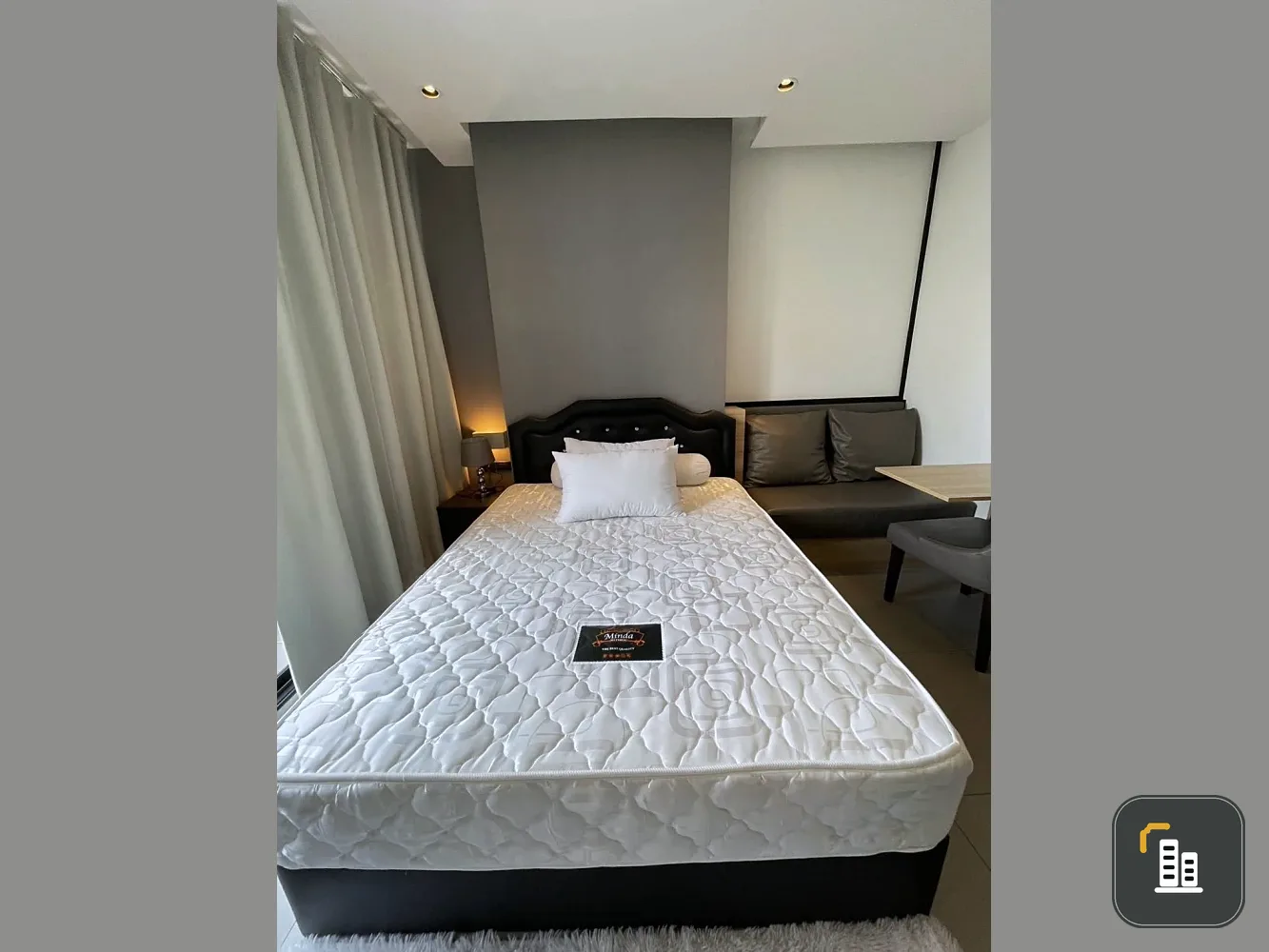 For rent: AQ Alix-Residence Soonvijai, 7th floor, fully furnished, very livable. Book now!