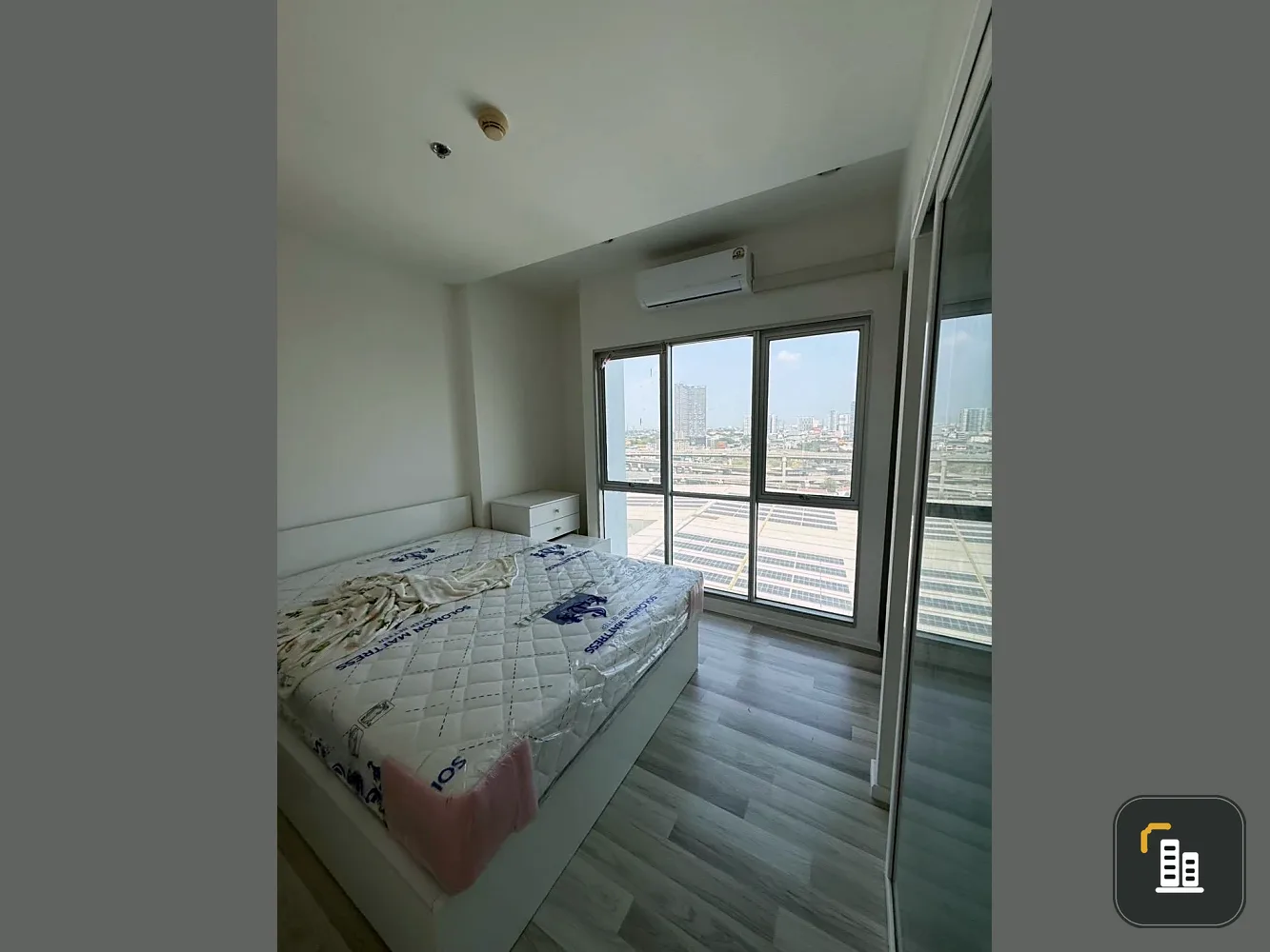For Rent: The Key Chaengwattana – Spacious 2BR Combined Unit!