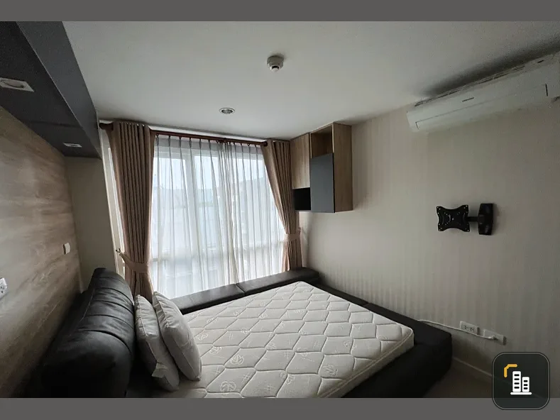 For rent: The Series Udomsuk 29, 8th floor, pool view, fully furnished, ready to move in. Book now!