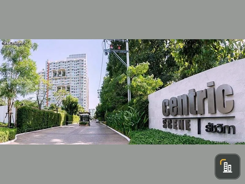 Sell Centric Scene Ratchavipa, great room, affordable price, good view, fully furnished, electrical appliances ready