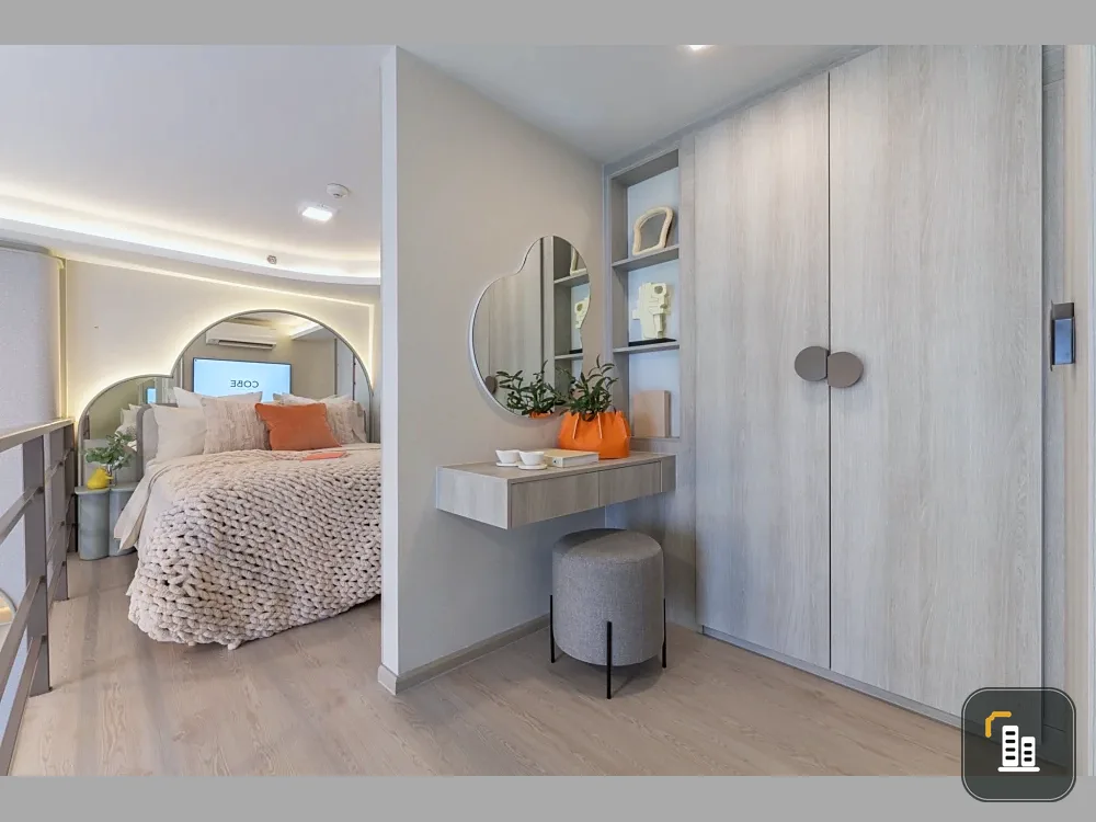 Selling down payment for COBE Kaset-Sripatum, 22nd floor, corner unit. Spacious and airy, feels like home. Buy now! Don't miss this opportunity.