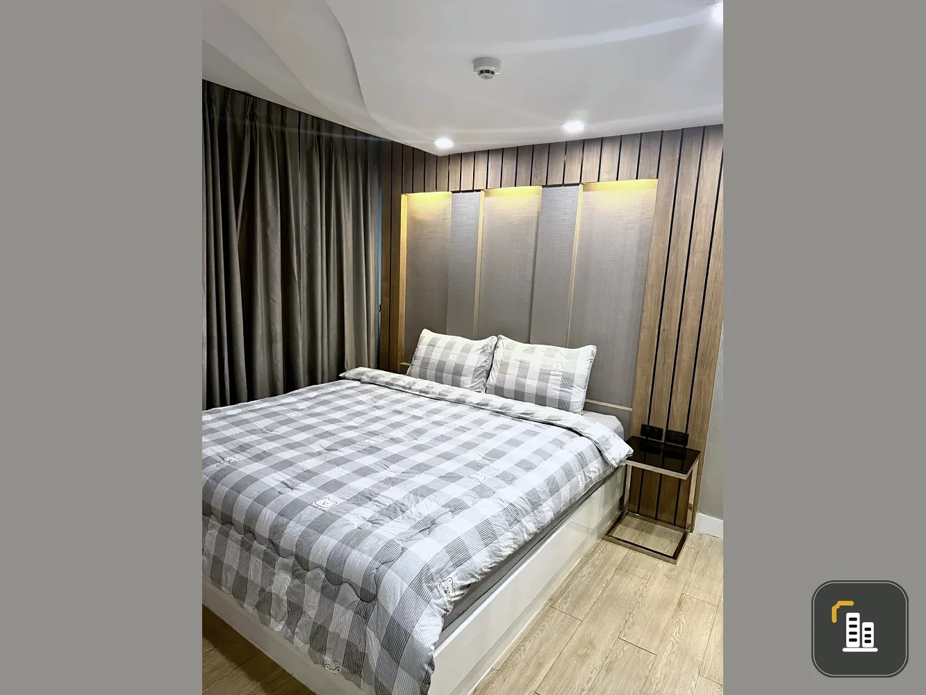 For rent: The Feelture Pattaya. Beautifully decorated room with high-quality built-in wall units in a prime location. Don't miss out!