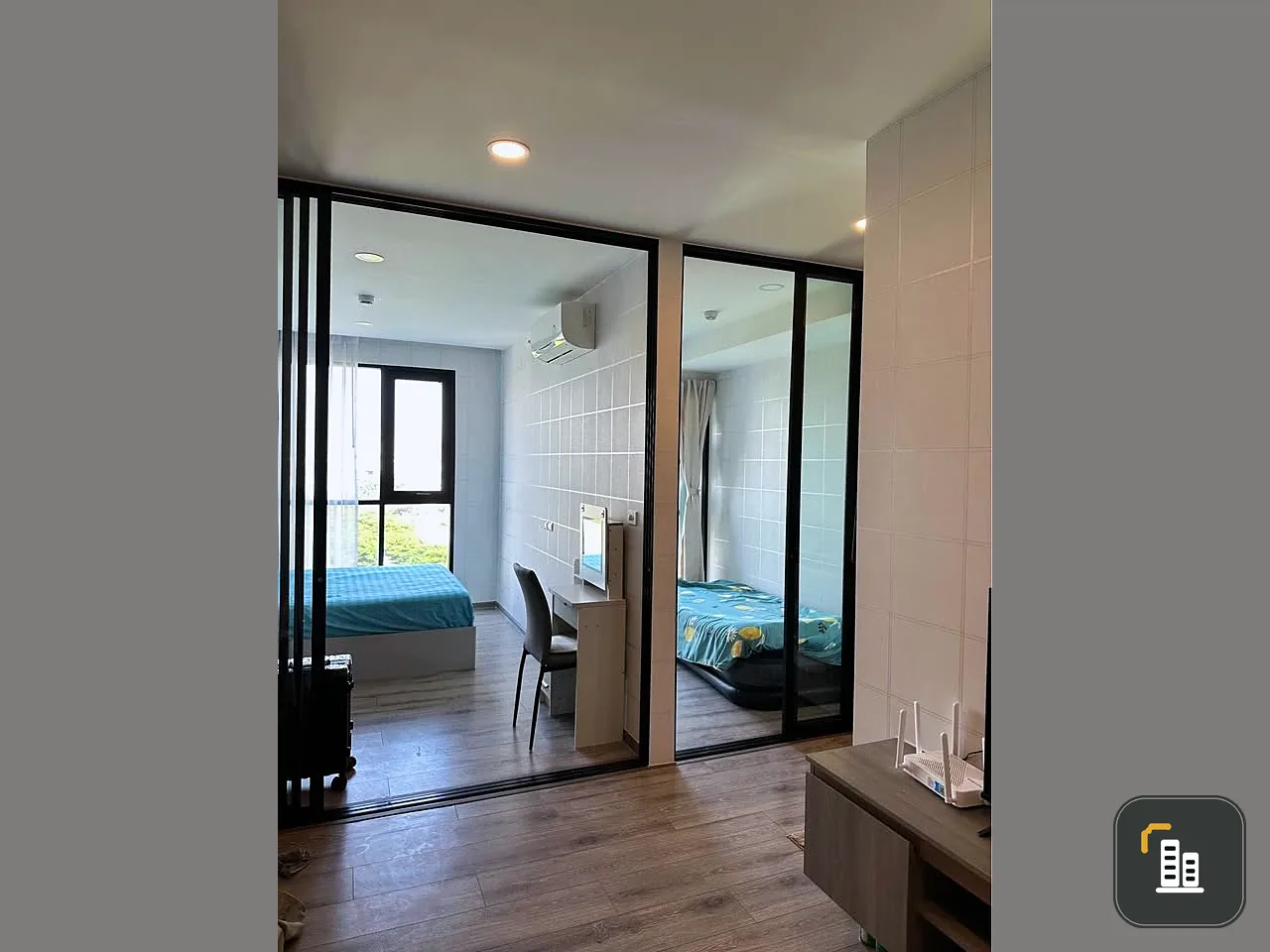Condo for Rent at Knights Bridge Collage Sukhumvit 107 near BTS Bearing | 1 Bedroom Fully Furnished Ready to Move In