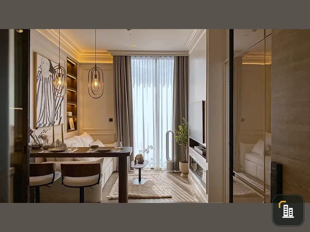For rent: The Crest Park Residences, very large unit on the 31st floor with city view, high ceilings, and a full home automation system.