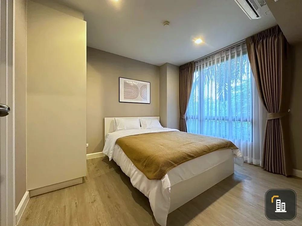 For rent: Metro Lux Riverfront Rattanathibet, fully furnished unit on the ground floor with easy access. Just bring your belongings and move in! Book n
