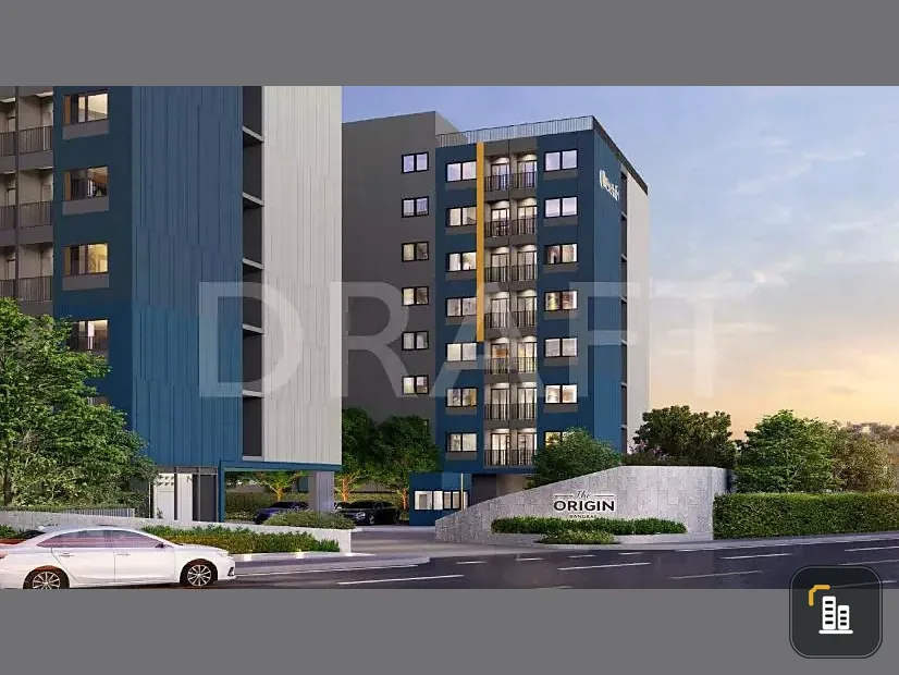 Selling a 1-bedroom condo at The Origin Bangkae, 2nd floor (not high up). Perfect for pet owners! Don't miss out!