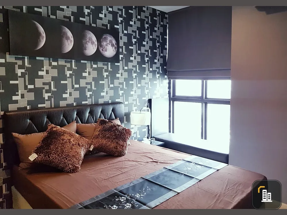 For rent: Rhythm Sukhumvit 44/1, 17th floor. A lovely unit with complete furnishings. Book now!