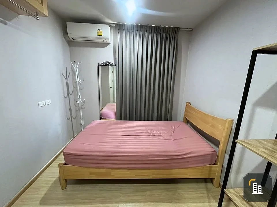 Plum Condo Pinklao Station for sale. 19th floor, north-facing city view. The room is not hot, no direct sunlight, comfortable all day long.
