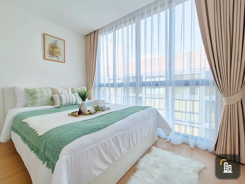 Condo for rent, Sirocco Bangna 36. Ready to move in, fully furnished. Just bring your belongings and you can move right in. Don't miss out!