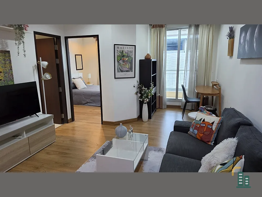 For rent: The Address Sukhumvit 42, 47 sq.m., fully furnished, ready to move in.