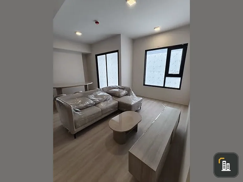 Selling down payment for COBE Ratchada Rama 9, 2 bedrooms, 2 bathrooms, spacious living area, great location, convenient transportation. Book now!