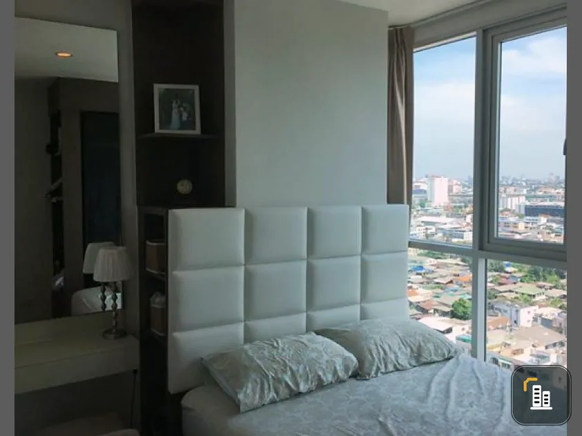 Condo for rent, Chewathai Interchange, 2 bedrooms, fully furnished, ready to move in. Hurry up to reserve. Don't wait.