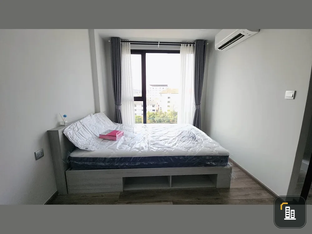 Condo for rent at Kave Embryo Rangsit, 6th floor. Nice and fully furnished. Book now!