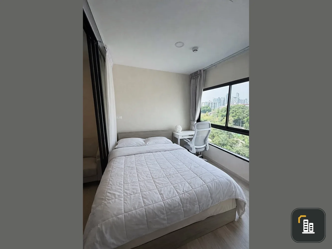 Plum Condo Sukhumvit 97.1, 6th floor, fully furnished, ready to move in. Book now!