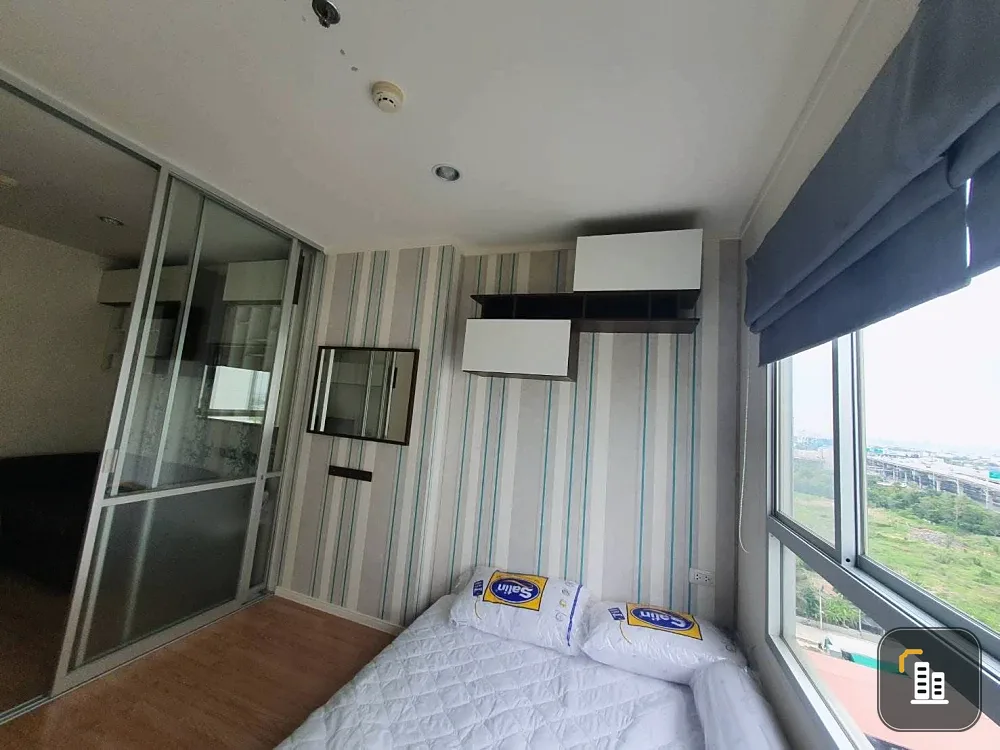 Selling Lumpini Mega City Bangna, ready-to-move-in unit with complete furniture and appliances. Book now, don't miss out!