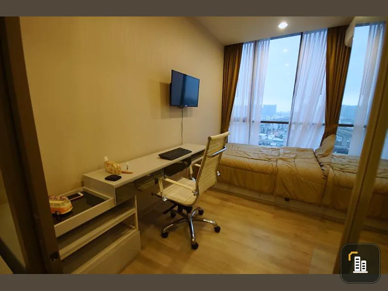 Selling Niche Pride, cement tao, size 28 sq.m., 12th floor, perfectly decorated room. Don't be afraid to look, book now.