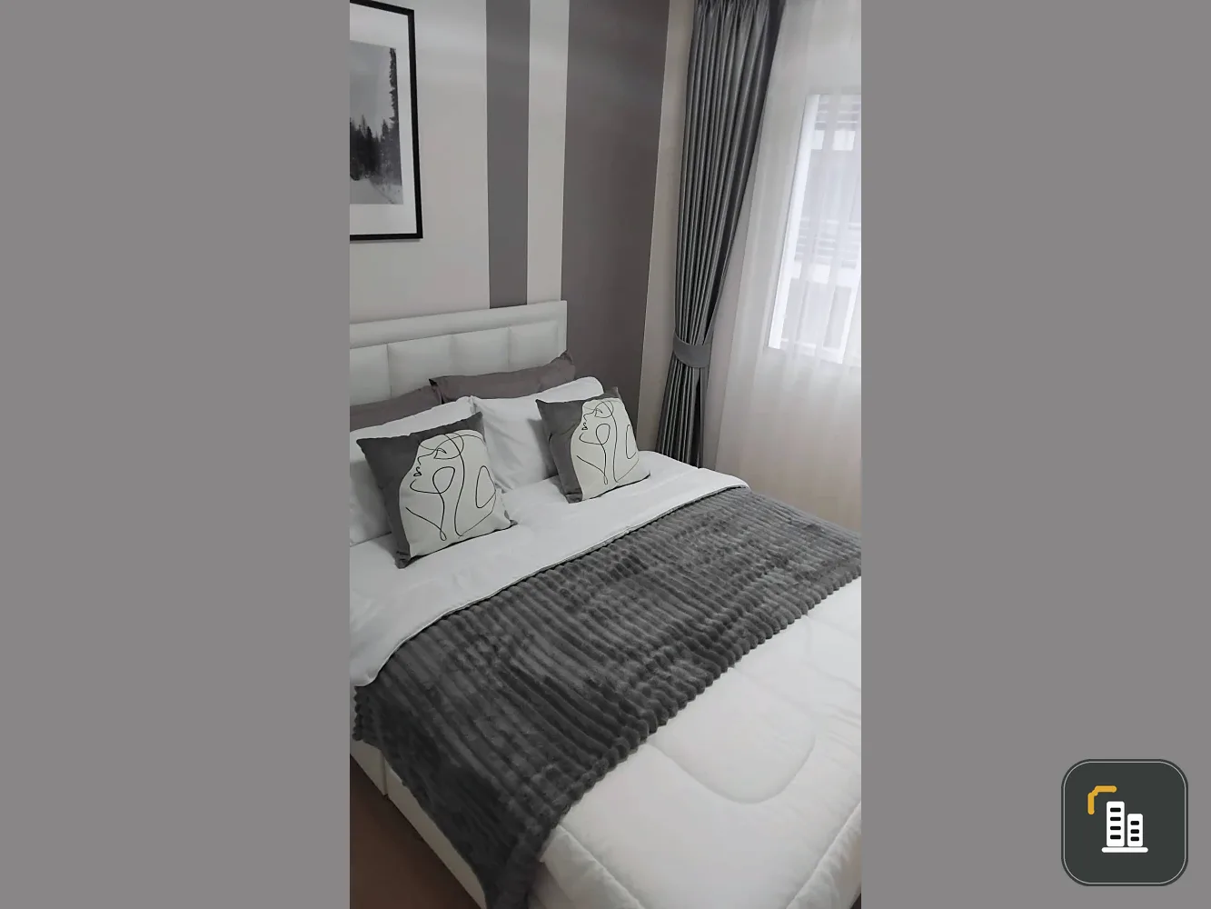 For Rent! Smart Condo Rama 2. Beautiful room, fully furnished, ready to move in. Book today! Don't miss this opportunity.