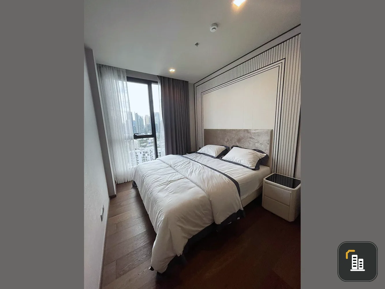 For rent: Ideo Q Sukhumvit 36, a lovely unit on the 18th floor with city views and fully furnished. Book now!