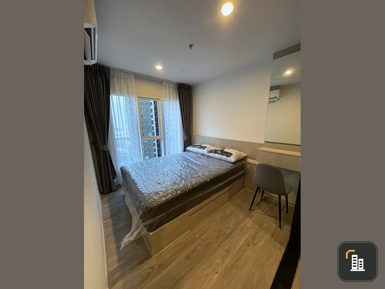 For rent: Regent Home Bangna, 20th floor, fully furnished, very livable. Book now, don't miss out!